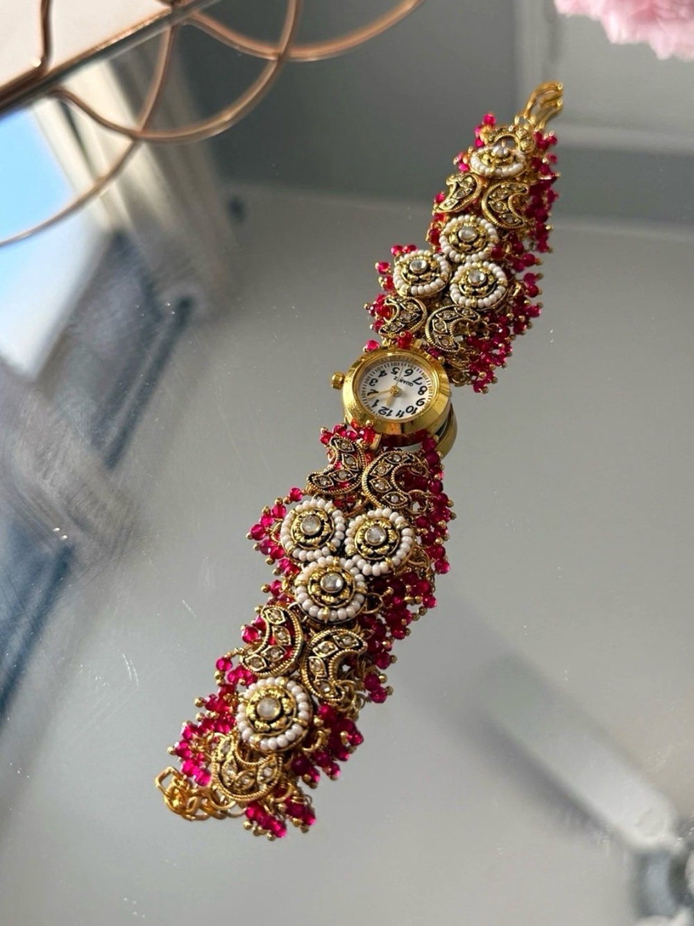 Elegant Traditional Indian Watch Bangle ✨❤️